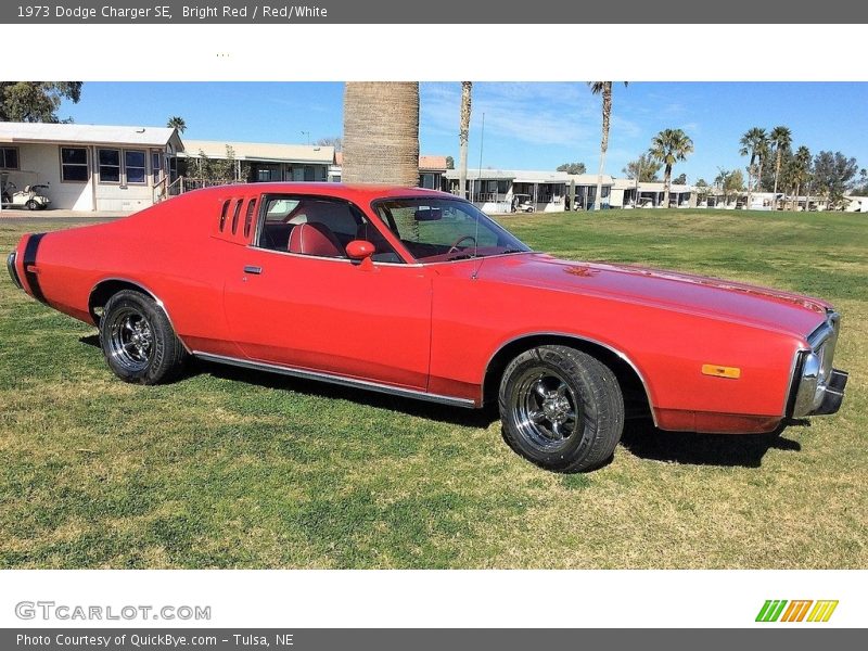 Front 3/4 View of 1973 Charger SE