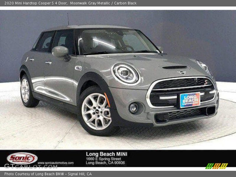 Moonwalk Gray Metallic / Carbon Black 2020 Mini Hardtop Cooper S 4 Door