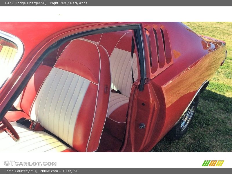Front Seat of 1973 Charger SE