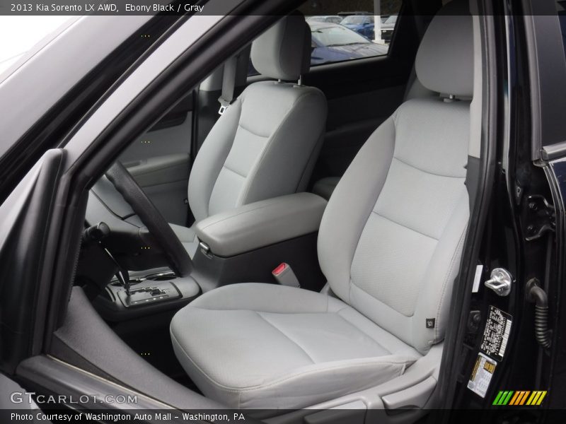 Ebony Black / Gray 2013 Kia Sorento LX AWD