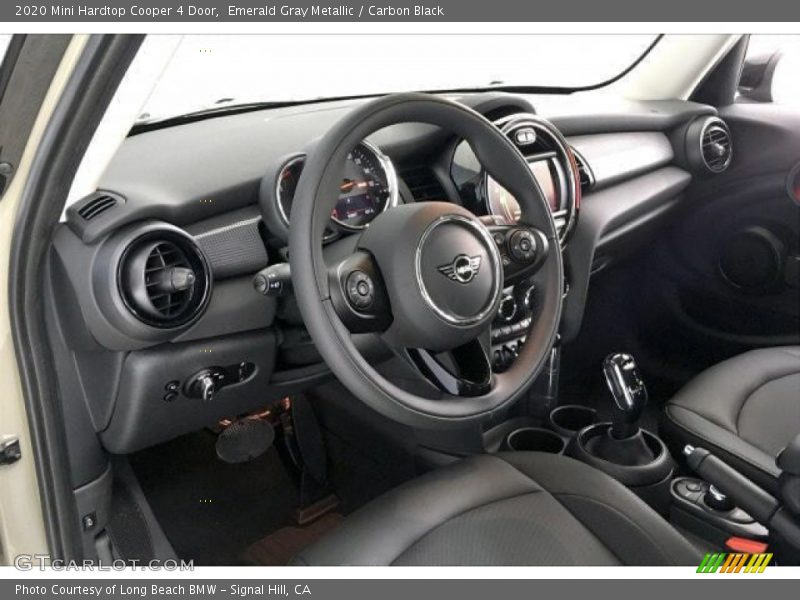 Emerald Gray Metallic / Carbon Black 2020 Mini Hardtop Cooper 4 Door