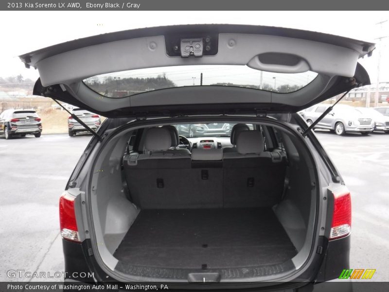 Ebony Black / Gray 2013 Kia Sorento LX AWD