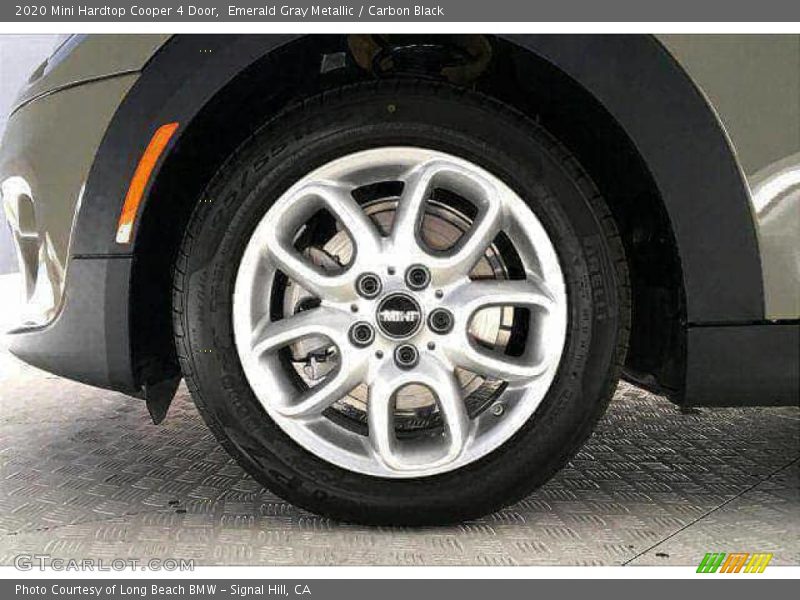 Emerald Gray Metallic / Carbon Black 2020 Mini Hardtop Cooper 4 Door