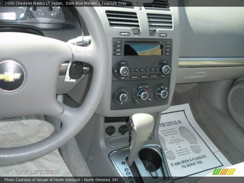 Dark Blue Metallic / Titanium Gray 2006 Chevrolet Malibu LT Sedan