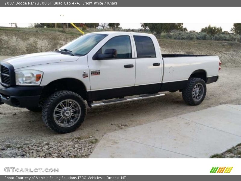  2007 Ram 3500 ST Quad Cab 4x4 Bright White