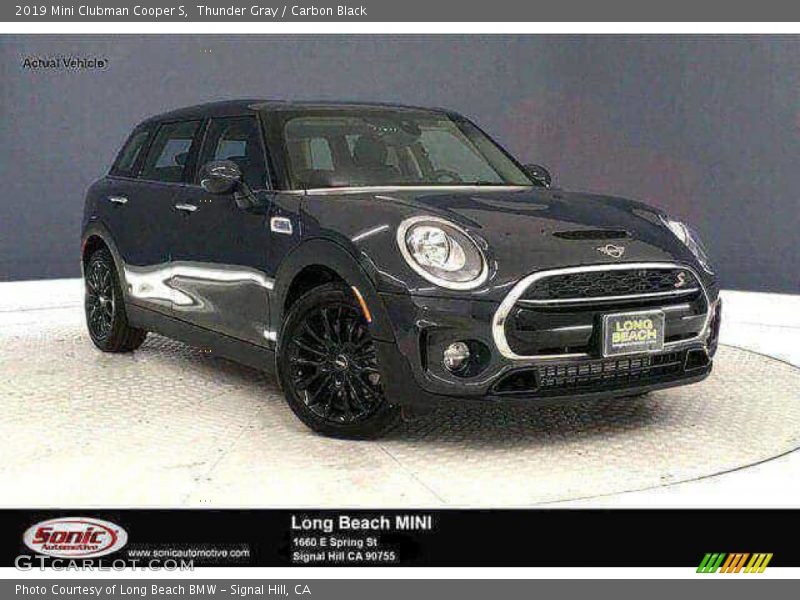 Thunder Gray / Carbon Black 2019 Mini Clubman Cooper S