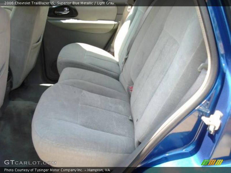 Superior Blue Metallic / Light Gray 2006 Chevrolet TrailBlazer LS