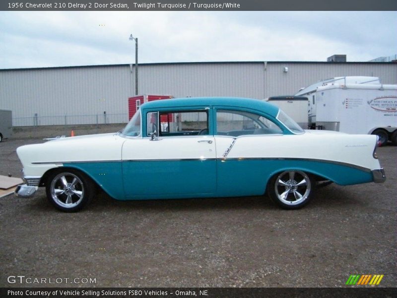  1956 210 Delray 2 Door Sedan Twilight Turquoise