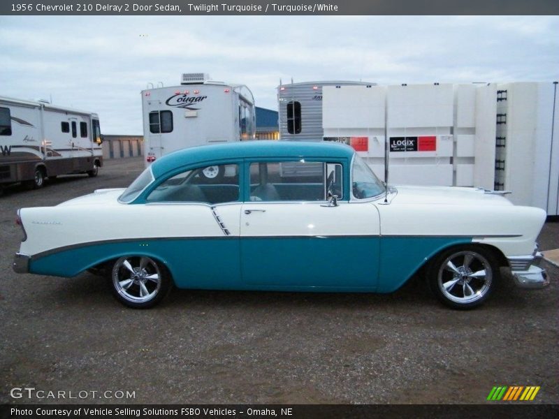  1956 210 Delray 2 Door Sedan Twilight Turquoise