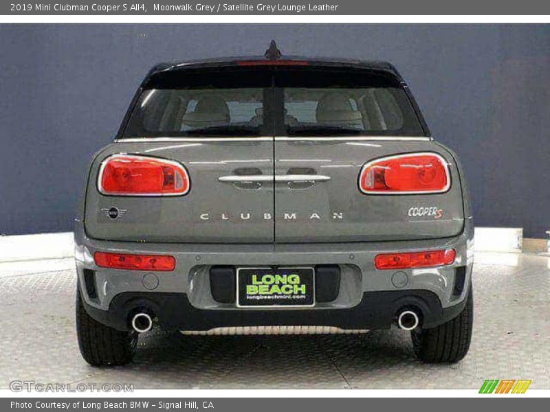 Moonwalk Grey / Satellite Grey Lounge Leather 2019 Mini Clubman Cooper S All4