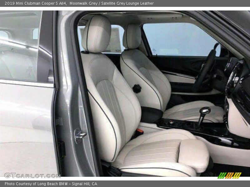Moonwalk Grey / Satellite Grey Lounge Leather 2019 Mini Clubman Cooper S All4