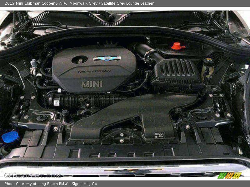 Moonwalk Grey / Satellite Grey Lounge Leather 2019 Mini Clubman Cooper S All4