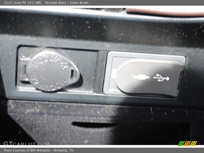Obsidian Black / Noble Brown 2016 Lexus RX 350 AWD