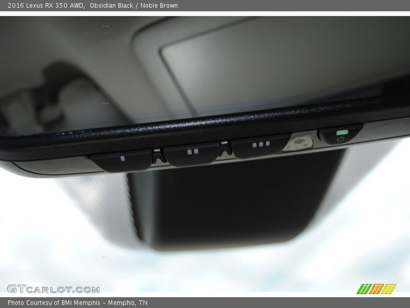 Obsidian Black / Noble Brown 2016 Lexus RX 350 AWD
