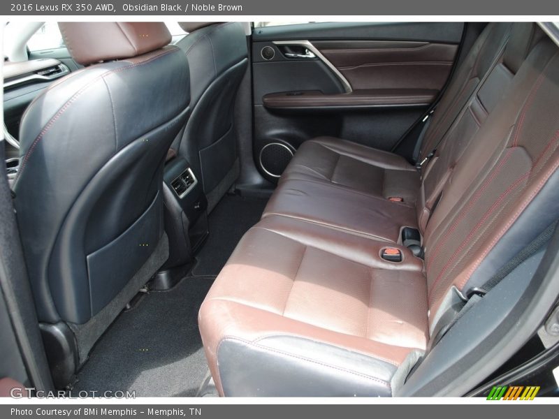 Obsidian Black / Noble Brown 2016 Lexus RX 350 AWD