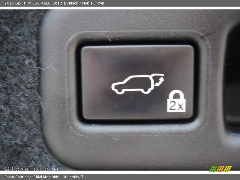 Obsidian Black / Noble Brown 2016 Lexus RX 350 AWD
