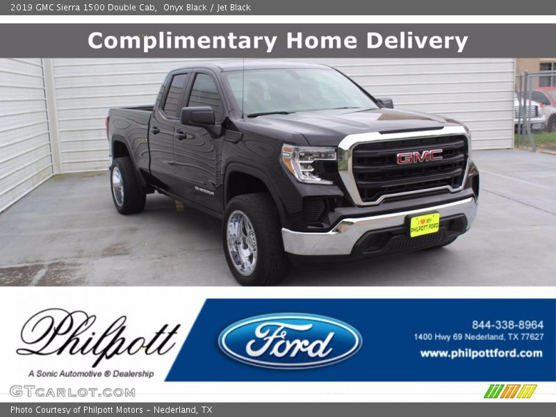 Onyx Black / Jet Black 2019 GMC Sierra 1500 Double Cab
