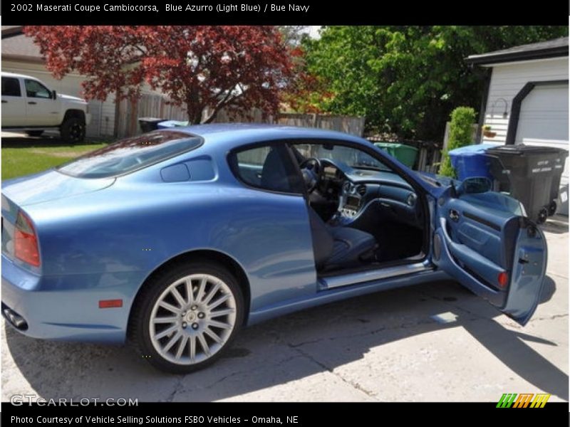 Blue Azurro (Light Blue) / Bue Navy 2002 Maserati Coupe Cambiocorsa
