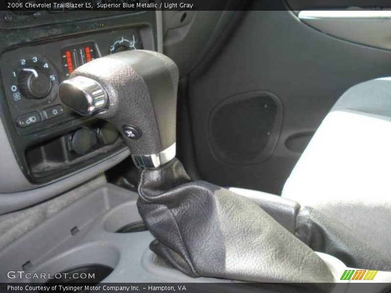 Superior Blue Metallic / Light Gray 2006 Chevrolet TrailBlazer LS