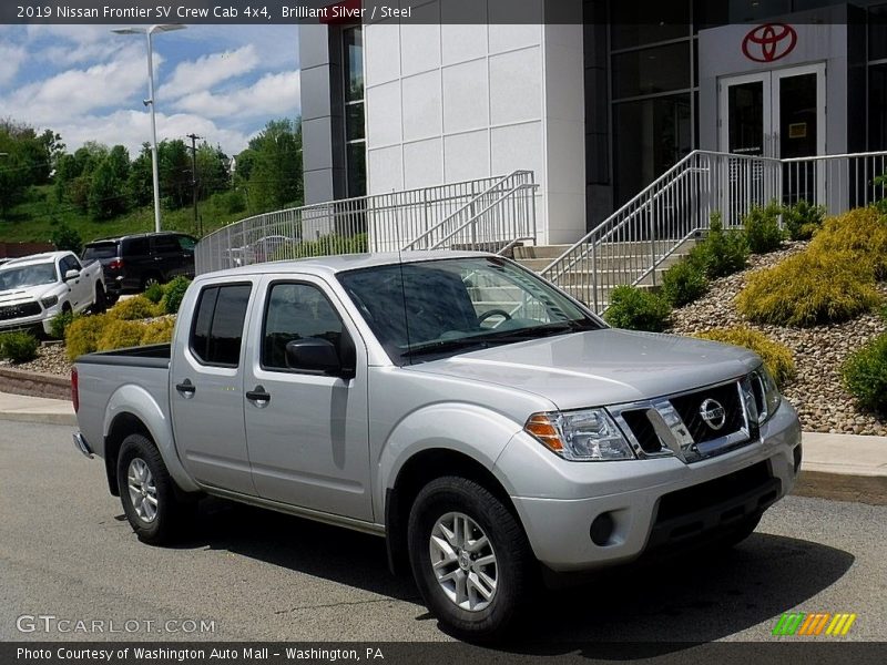Brilliant Silver / Steel 2019 Nissan Frontier SV Crew Cab 4x4