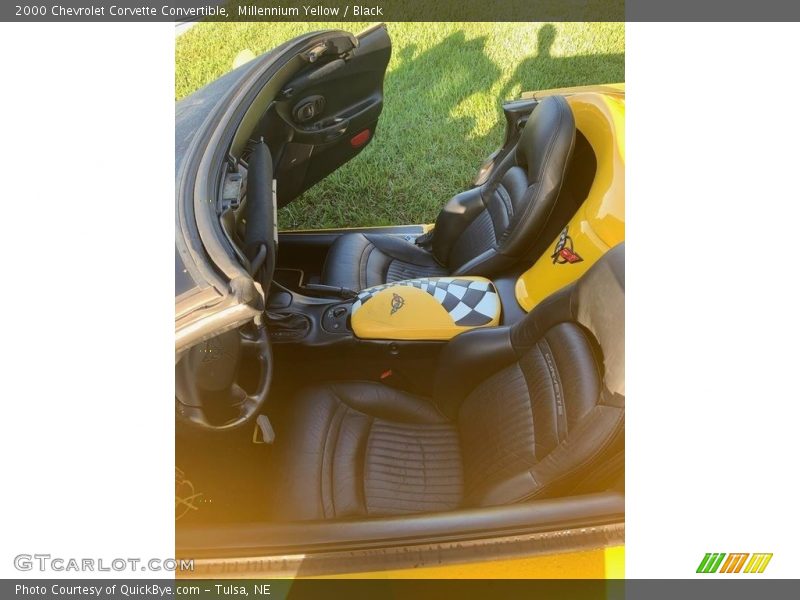 Millennium Yellow / Black 2000 Chevrolet Corvette Convertible