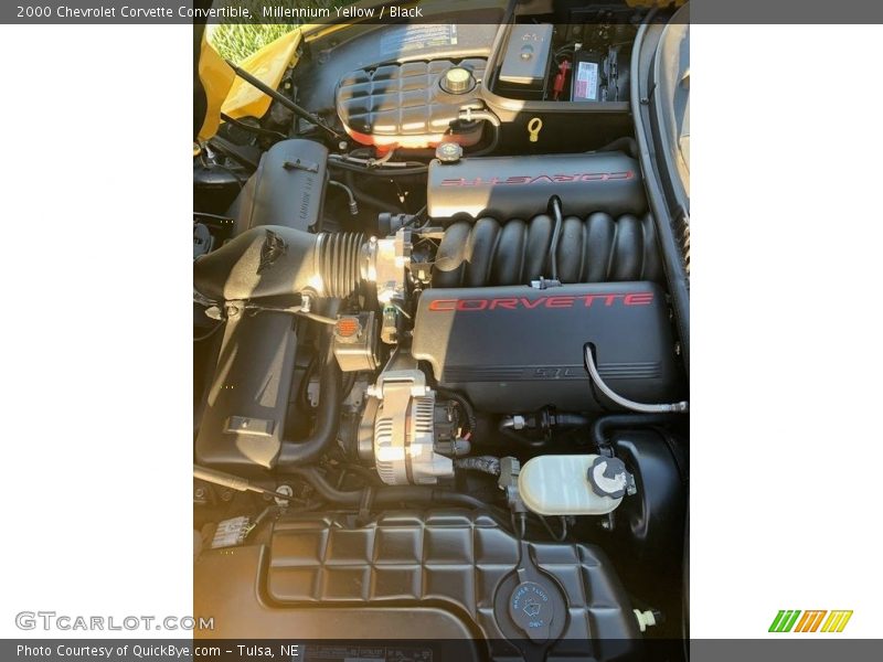 Millennium Yellow / Black 2000 Chevrolet Corvette Convertible
