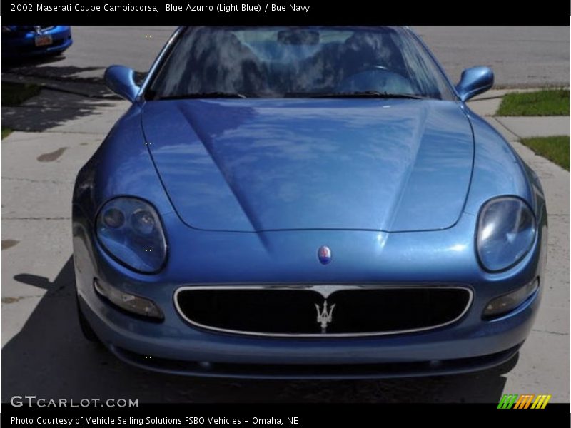 Blue Azurro (Light Blue) / Bue Navy 2002 Maserati Coupe Cambiocorsa
