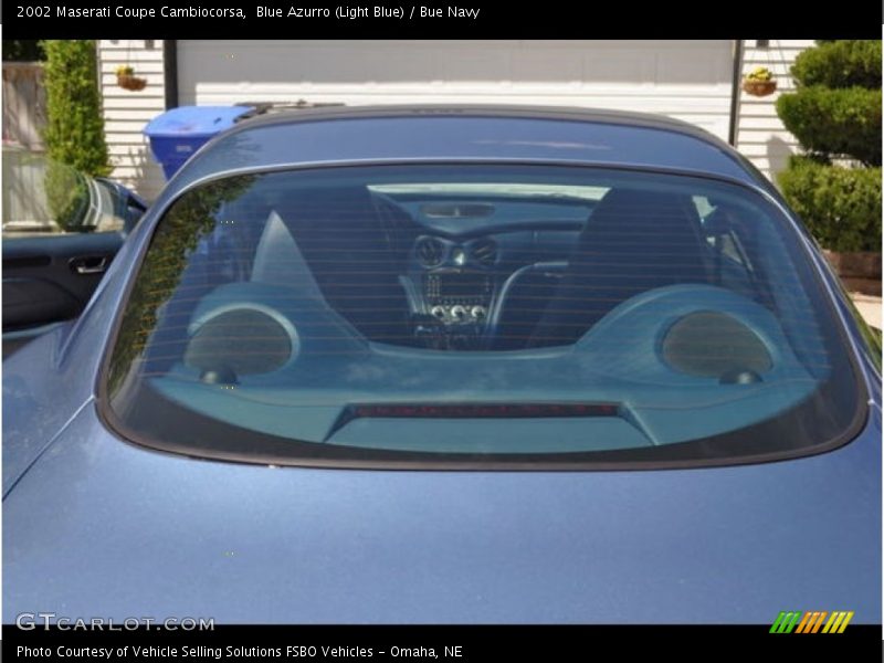 Blue Azurro (Light Blue) / Bue Navy 2002 Maserati Coupe Cambiocorsa