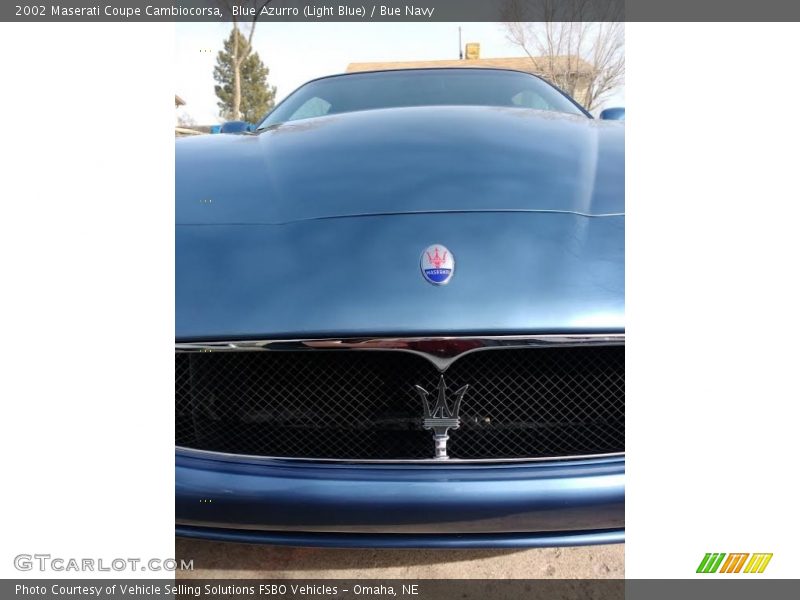Blue Azurro (Light Blue) / Bue Navy 2002 Maserati Coupe Cambiocorsa