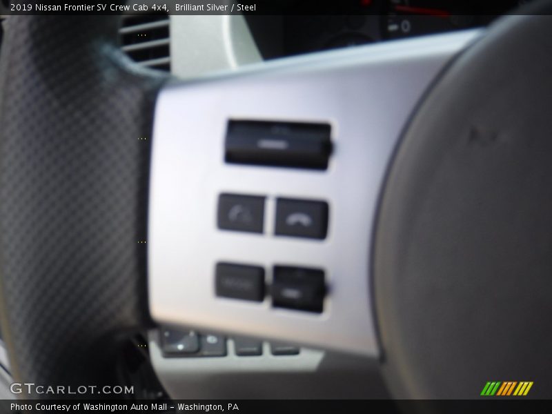 Brilliant Silver / Steel 2019 Nissan Frontier SV Crew Cab 4x4
