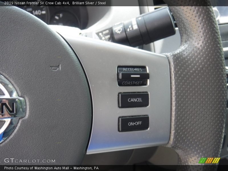 Brilliant Silver / Steel 2019 Nissan Frontier SV Crew Cab 4x4