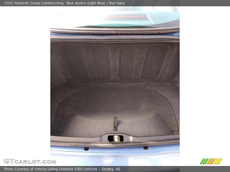 Blue Azurro (Light Blue) / Bue Navy 2002 Maserati Coupe Cambiocorsa