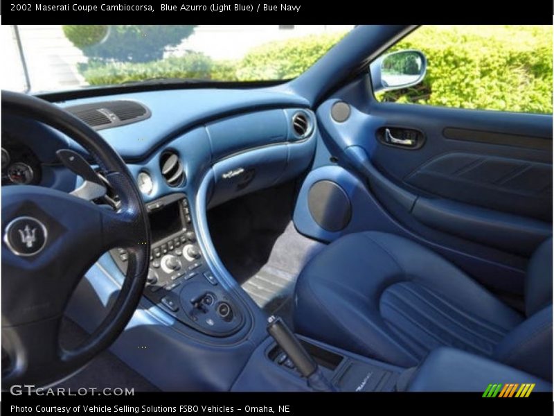 Front Seat of 2002 Coupe Cambiocorsa