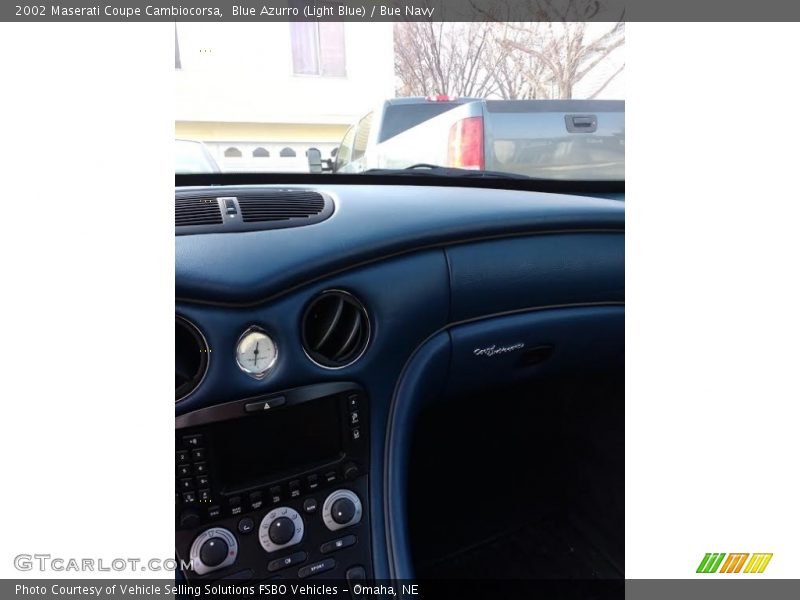 Blue Azurro (Light Blue) / Bue Navy 2002 Maserati Coupe Cambiocorsa