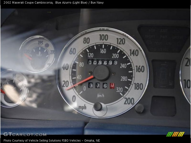  2002 Coupe Cambiocorsa Cambiocorsa Gauges