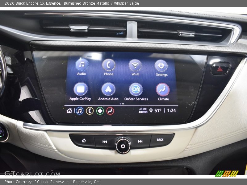 Burnished Bronze Metallic / Whisper Beige 2020 Buick Encore GX Essence