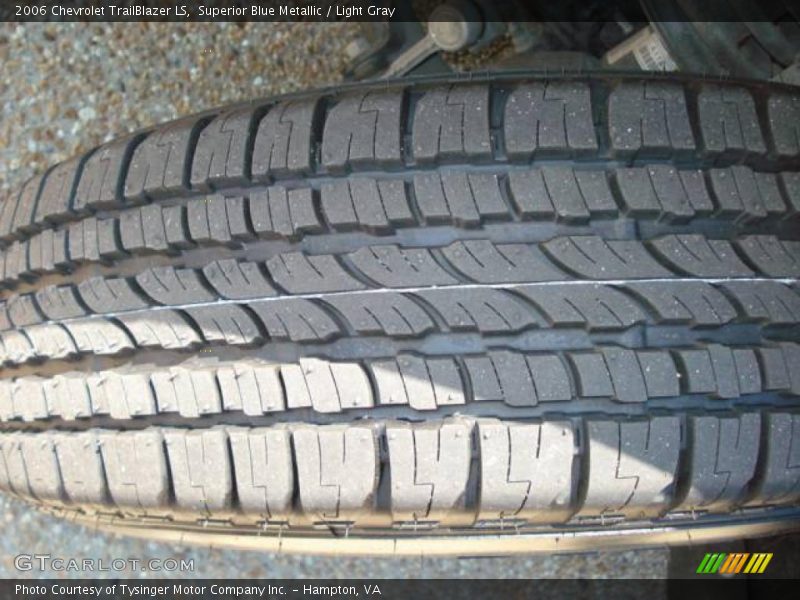 Superior Blue Metallic / Light Gray 2006 Chevrolet TrailBlazer LS