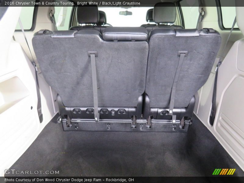 Bright White / Black/Light Graystone 2016 Chrysler Town & Country Touring