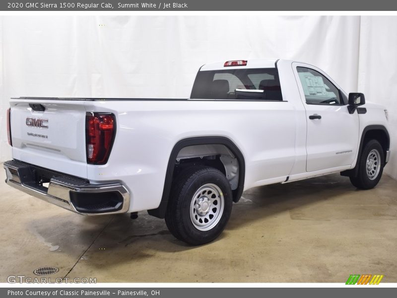 Summit White / Jet Black 2020 GMC Sierra 1500 Regular Cab