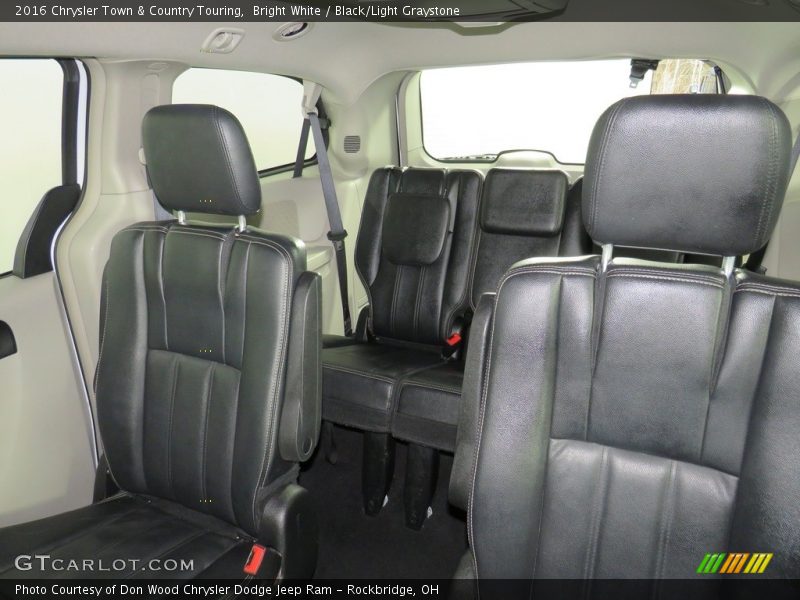 Bright White / Black/Light Graystone 2016 Chrysler Town & Country Touring