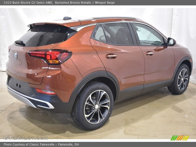 Burnished Bronze Metallic / Whisper Beige 2020 Buick Encore GX Select AWD