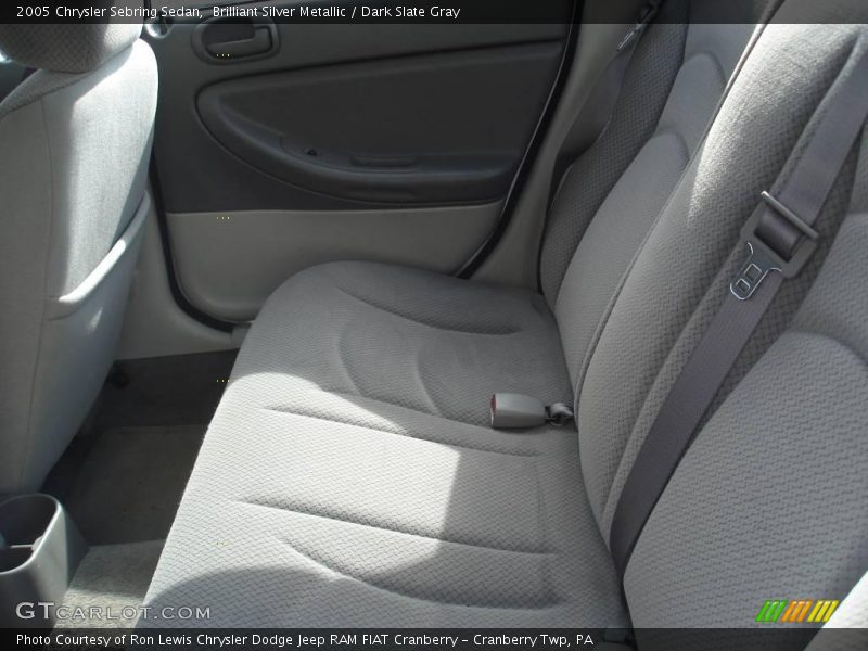 Brilliant Silver Metallic / Dark Slate Gray 2005 Chrysler Sebring Sedan
