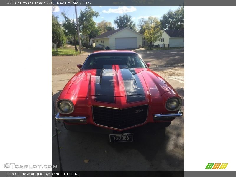 Medium Red / Black 1973 Chevrolet Camaro Z28