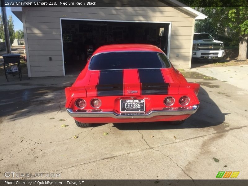 Medium Red / Black 1973 Chevrolet Camaro Z28