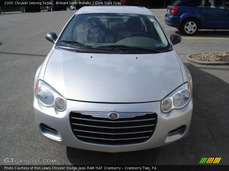 Brilliant Silver Metallic / Dark Slate Gray 2005 Chrysler Sebring Sedan