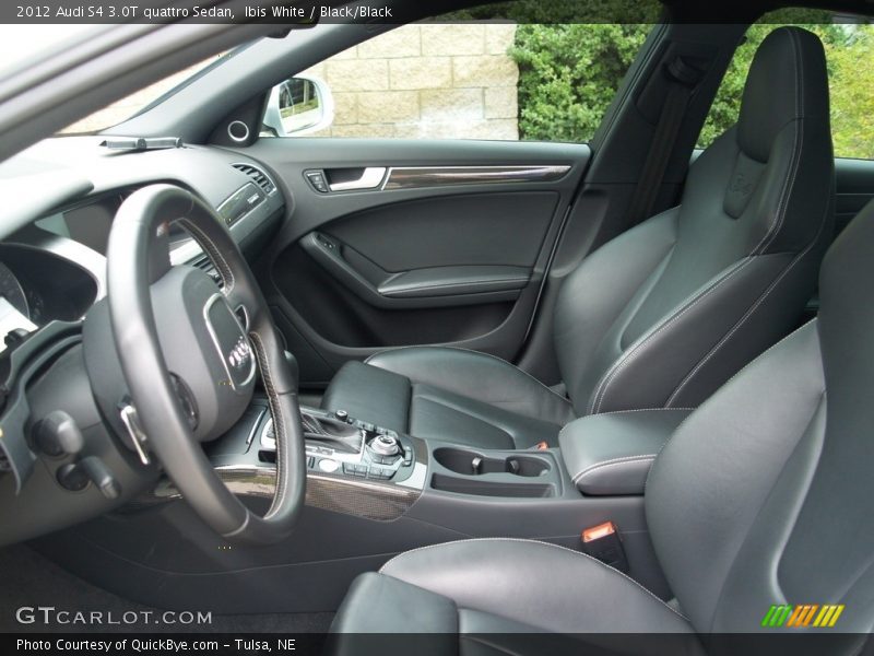 Ibis White / Black/Black 2012 Audi S4 3.0T quattro Sedan