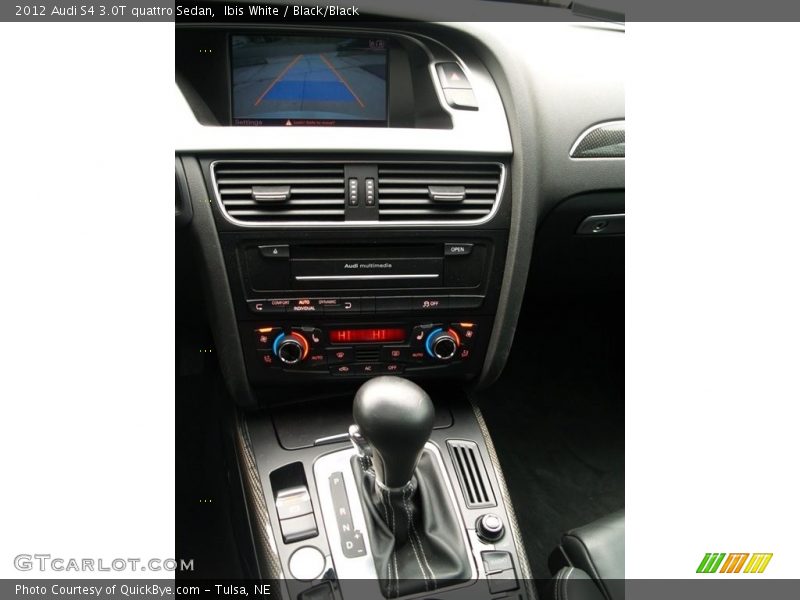 Ibis White / Black/Black 2012 Audi S4 3.0T quattro Sedan