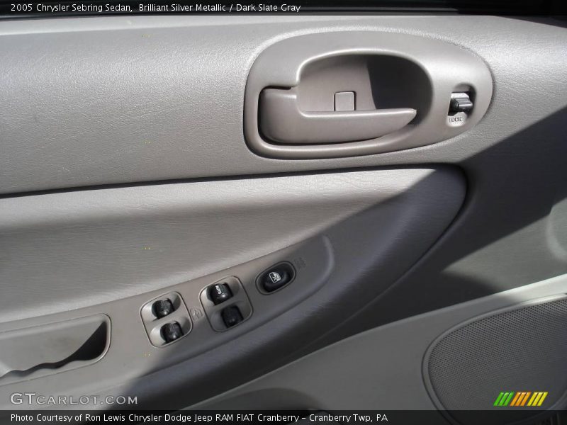 Brilliant Silver Metallic / Dark Slate Gray 2005 Chrysler Sebring Sedan