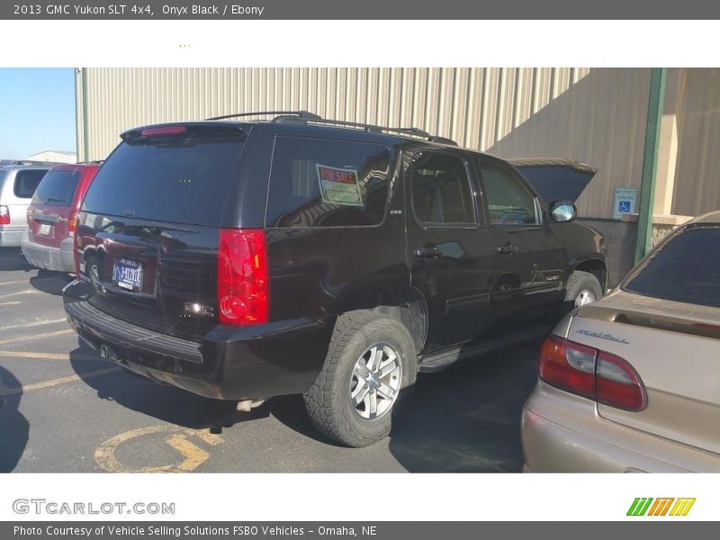 Onyx Black / Ebony 2013 GMC Yukon SLT 4x4