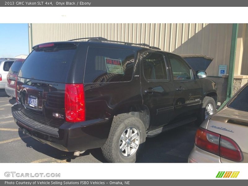 Onyx Black / Ebony 2013 GMC Yukon SLT 4x4